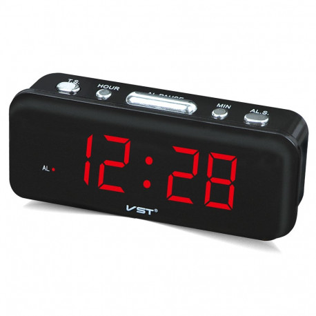 elektrooniline digitaalne LED-äratuskell 24h