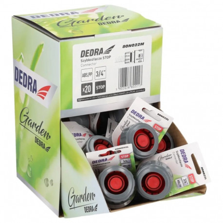 Szybkozłącze stop 3/4", pudełko 20 szt