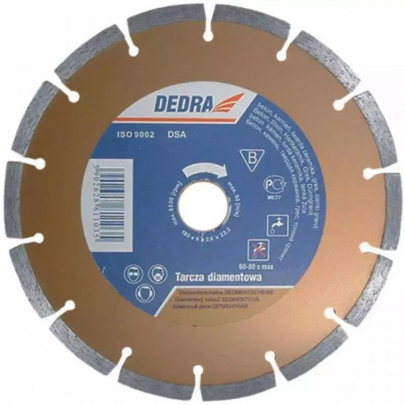 Tarcza segmentowa 115 mm/ 22.2