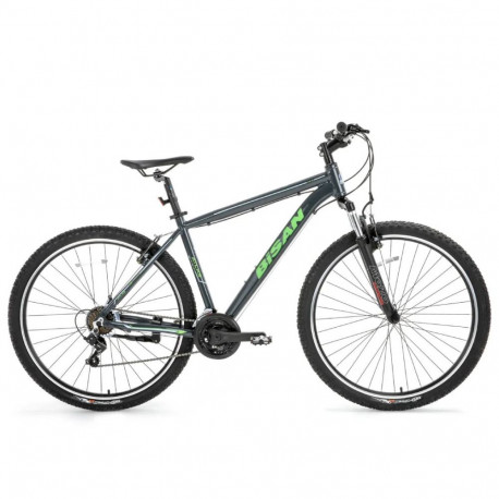 Maastikuratas Bisan ATLAS V Grey/Green (Ratta suurus: 26 Raami suurus: 17)