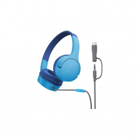 "Belkin SoundForm kabelgeb.On-Ear Kopfhrer f.Kinder,bl.AUD010hqBL"