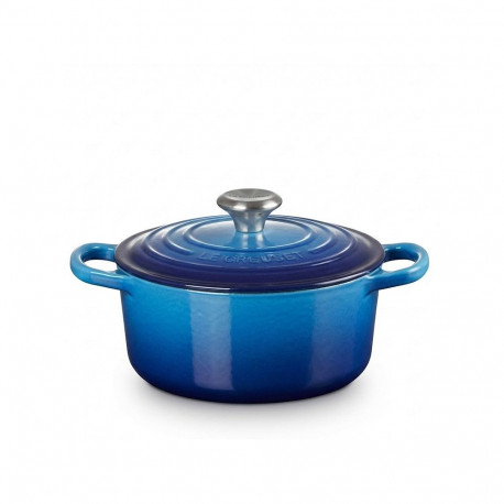 Le Creuset malmpott Signature 21177182202430 kaanega 18cm, asuurinine