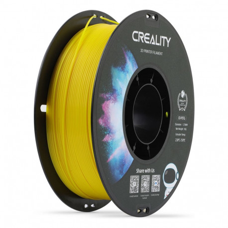 Creality filament CR-PETG 1,75mm 1kg rullil, kollane