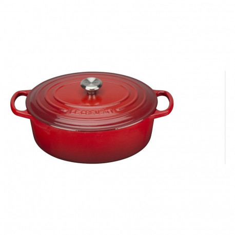 "Le Creuset Signature Bräter oval 27 cm kirschrot"