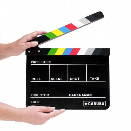 Caruba Professionele Director Clapper Black/Color (Whiteboard stift)