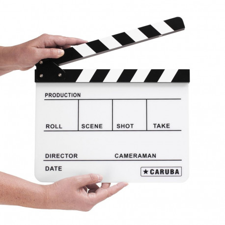 Caruba Professionele Director Clapper White/BW (whiteboard stift)