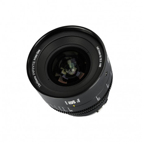 Camera Lens - 7Artisans INFINTE 16mm T2.5 PL Mount Manual Focus Lens Black