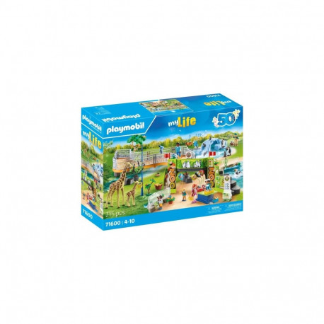 Toys, Games & Collectibles - Playmobil 71600 My Life 50th Anniversary Zoo Set 215 Pieces Multicolor