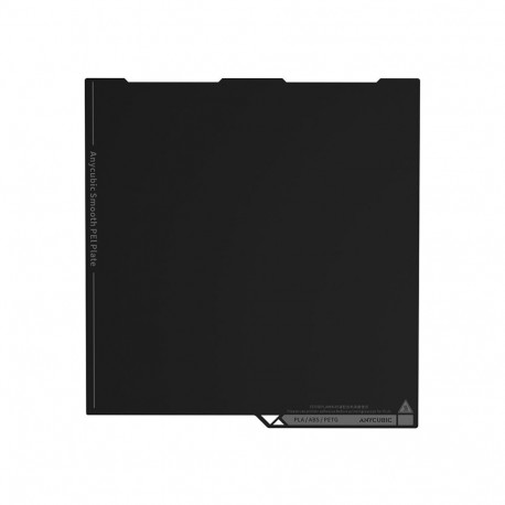 3D Printer Build Plate - Anycubic Smooth Build Plate for Kobra 3/Combo/V2/V2 Combo, PEI Coating, Ste