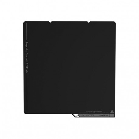 Printer Build Plate - Anycubic Kobra S1/S1 Combo Double-Sided PEI 250mm x 250mm Black