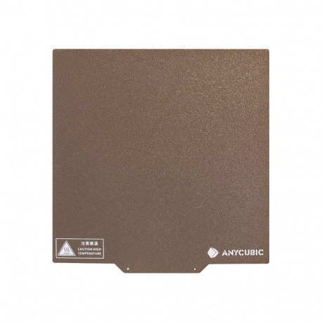 3D Printer Build Plate - Anycubic PEI Plate for Kobra 2/2 Pro, Textured Surface, Easy Removal, Black