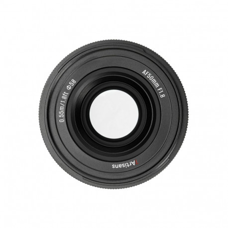Camera Lens - 7Artisans AF 50mm F1.8 Sony E APS-C Black