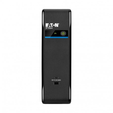 Uninterruptible Power Supply - Eaton 3P700UI 0.7 kVA 420 W 4 AC Outlets Black
