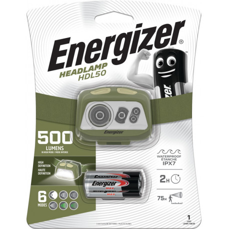 Energizer pealamp HDL50 Y25A32 (avatud pakend)