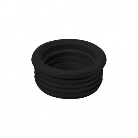 RUBBER TRANSITION D50X40 MM BLACK