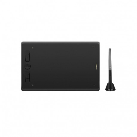 Graphics Tablet - Huion H610X, 8192 Pressure Levels, Battery-Free Stylus, Black