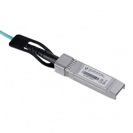 Network Cable - Ubiquiti UACC-AOC-SFP28-10M 25G 10M Fiber Optic Cable Aqua