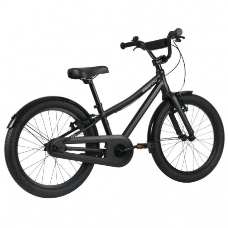 Children's Bicycle - Huffy Batch Alu 20” Bike, Single Gear, Adjustable Seat, Matte Black