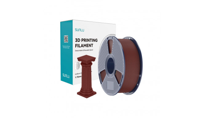 Sunlu PLA High-Speed Marble Filament (brick red)