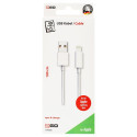 "2GO USB Lade-/Datenkabel Lightning 1m weiß"