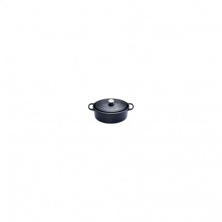 "Le Creuset Signature Gusseisen- Bräter oval 27cm mattschwarz"