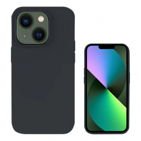4smarts vedelsilikoonist ümbris Cupertino iPhone 14-le, must