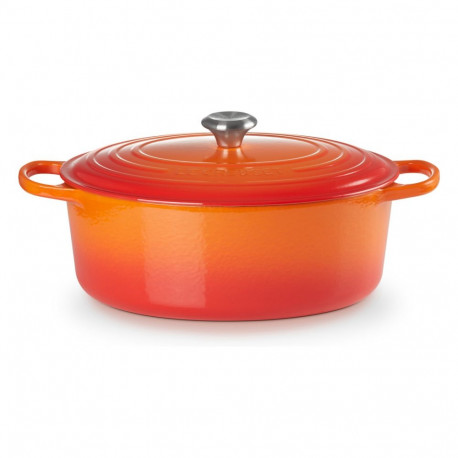 "Le Creuset Signature Bräter Ofenrot Oval 33 cm"