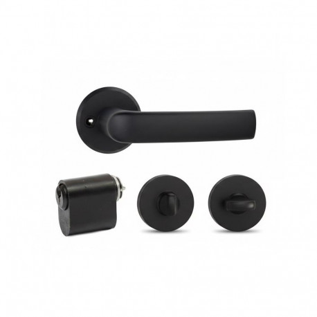 DOOR LOCK SET MP MRO+MUZ+MCI BL