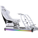 Thermaltake GR500 Snow Racing Simulator Cockpit, Sim Rig (White)