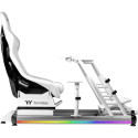 Thermaltake GR500 Snow Racing Simulator Cockpit, Sim Rig (White)
