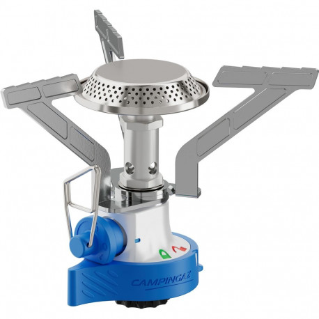 Campingkocher Twister Connect (silber/blau, 2,9 kW)