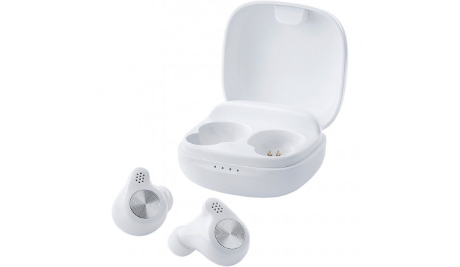 Buds kõrvaklapid Micro T200 Bluetooth 5.3 USB-C, valge