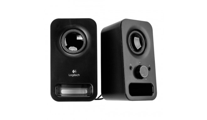 LOGITECH Z150 Stereo Speakers - MIDNIGHT BLACK - 3.5 MM