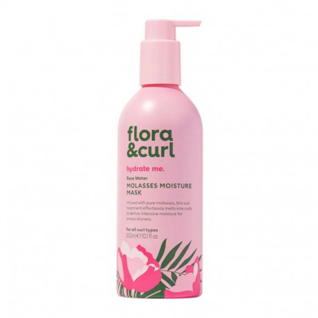 FLORA CURL HYDRATE ME MASCARILLA ROSE WATER TODO TIPO RIZOS 300ML
