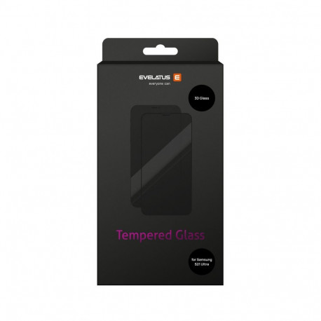 Evelatus kaitseklaas Samsung Galaxy Samsung Galaxy S21 Ultra 2.5D Full Cover Japan Glue Glass Anti-Static