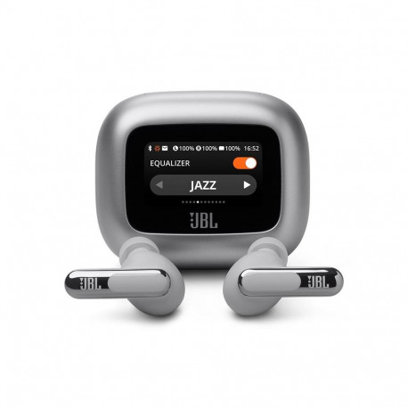 Täielikult juhtmevabad kõrvaklapid JBL Live Beam 3, hõbe