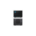 LaCie 2big Dock disk array 48 TB Desktop Black
