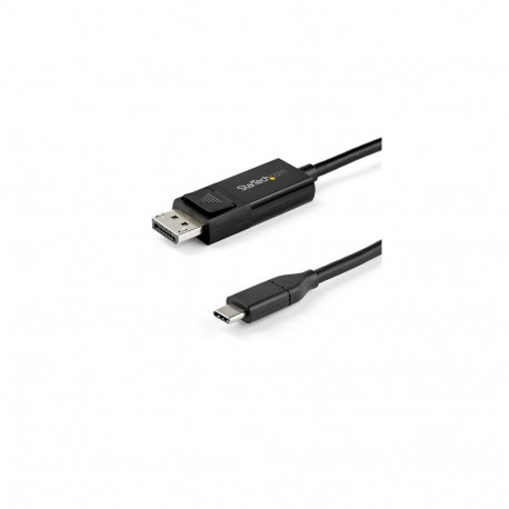 StarTech.com 6.6ft (2m) USB C to DisplayPort 1.4 Cable 8K 60Hz/4K - Bidirectional DP to USB-C or USB
