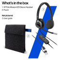 "Poly Mission 625 Stereo USB Wired Headset (Bulk)"