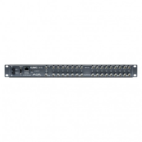 "AJA KUMO 16x16 Compact SDI Router"