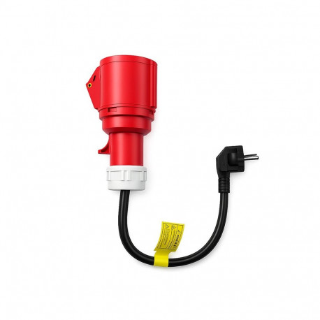 Power adapter CEE 16A 5P 400V for SCHUKO 230V