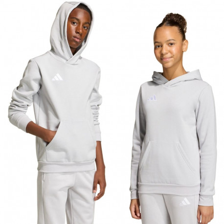 adidas laste huppar Entrada 26 Hoody JZ6562 116cm, hall