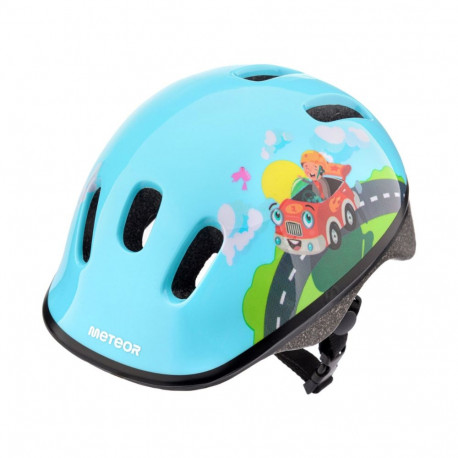Kask rowerowy Meteor KS06 Firefighter rozm. XS 44-48 cm 17440