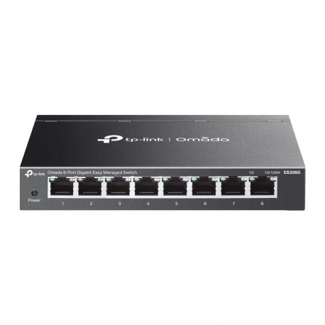 Switch|TP-LINK|Omada|ES208G|Type L2|ES208G