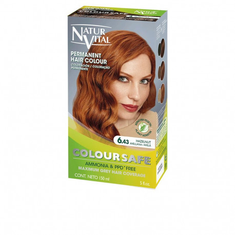Natur Vital püsivärv Coloursafe #6.43, sarapuupähkel