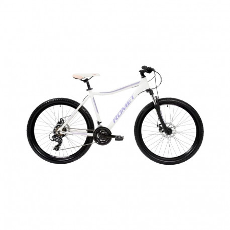Jalgratas ROMET Jolene 6.2, 26" 19" L, valge-lilla