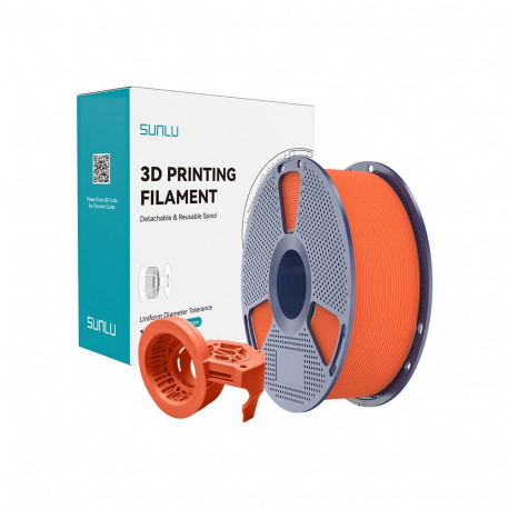 3D Printing Filament - Sunlu PETG High-Speed Matte 50–600 mm/s Orange