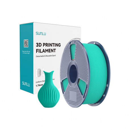3D Printing Filament - Sunlu PLA Classic Mint 1.75 mm 190–230°C Classic Mint