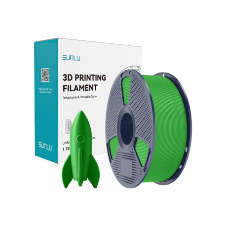 3D Printing Filament - Sunlu PLA High-Speed 1.75mm Green
