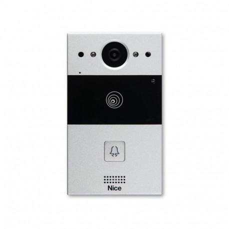 Smart Doorbell - FIBARO MyBell Outdoor Video Intercom With Camera, Two-Way Audio, Night Vision, Blac